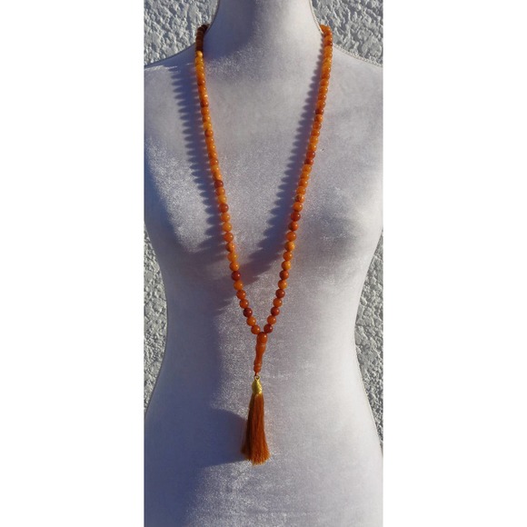 99 Bead Rosary, Baltic Amber Prayer Beads Necklace, Tasbih, Misbaha 47gr - Picture 3 of 7